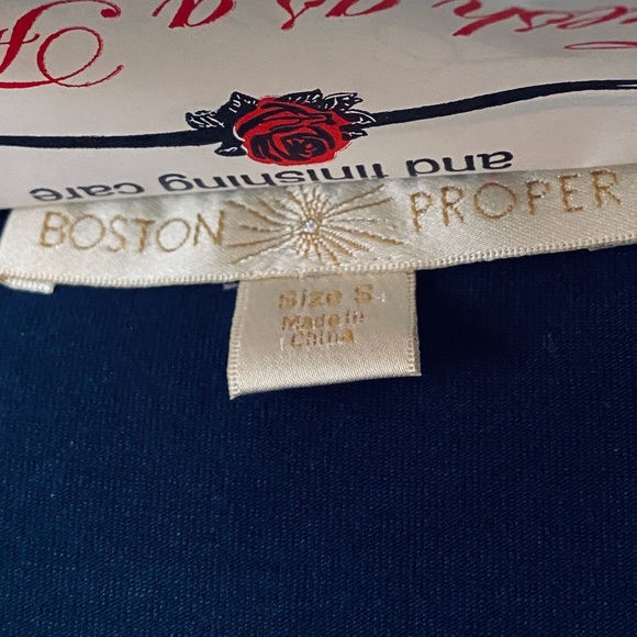 Boston Proper Ruched Lace-up Top - Picture 3 of 7